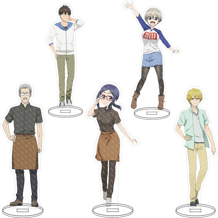 Anime Merchandise Gift - Stand Akrilik Anime 16CM Uzaki-chan Wants