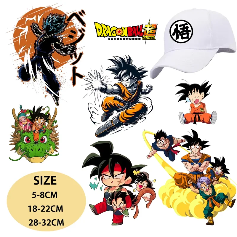 Anime Merchandise For Women - Stiker Transfer Panas Dragon Ball untuk