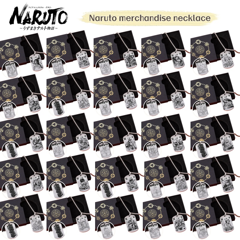 Anime Merchandise Naruto - Kalung Merchandise Anime Naruto Uchiha Itachi,