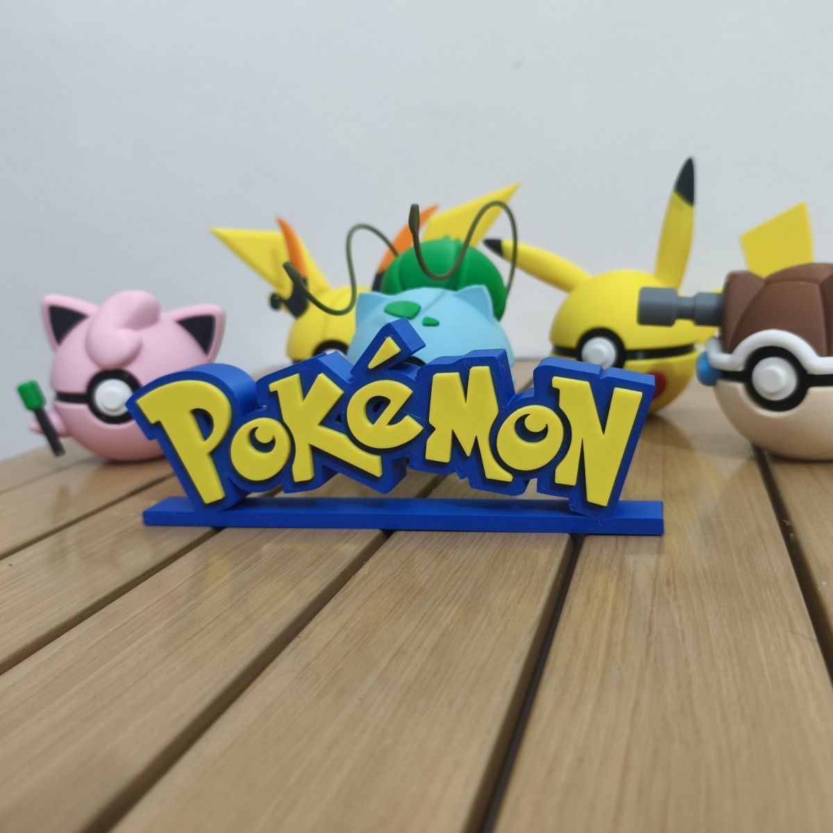 Anime Merchandise Figures - Figur pajangan logo Pokemon model baru,