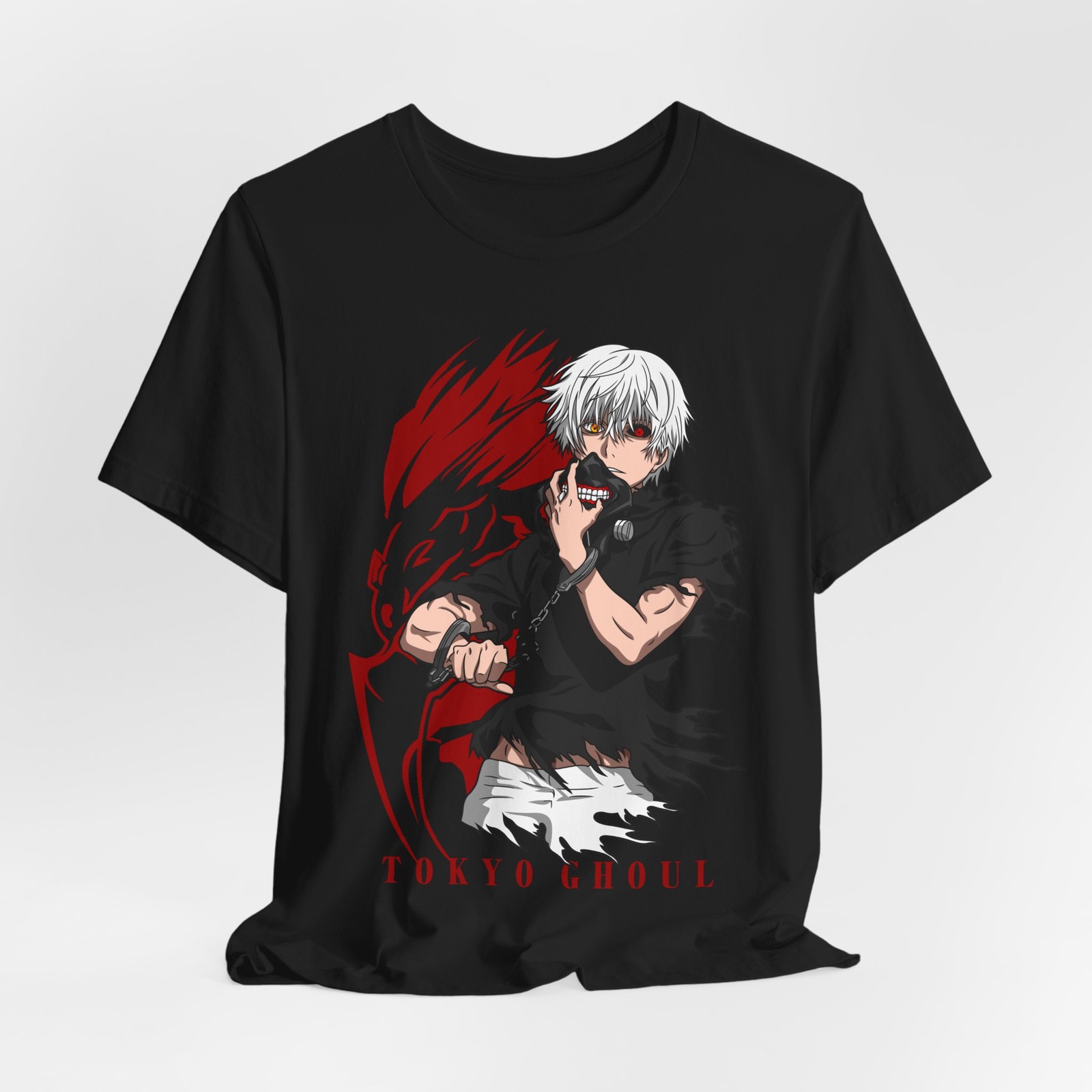 Anime Merchandise In Tokyo - Kaos Anime Tokyo Ghoul, Kaos Lengan
