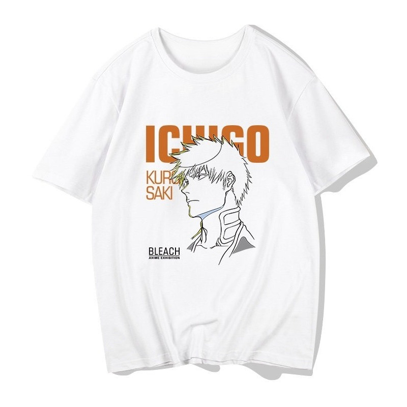 Kaos BLEACH Kurosaki Ichigo Th - Anime Merchandise Shirt ulasan dan harga