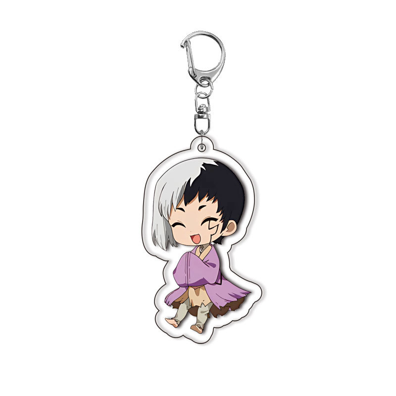 Gantungan Kunci Akrilik Dua Si - Anime Merchandise Keychains ulasan dan harga