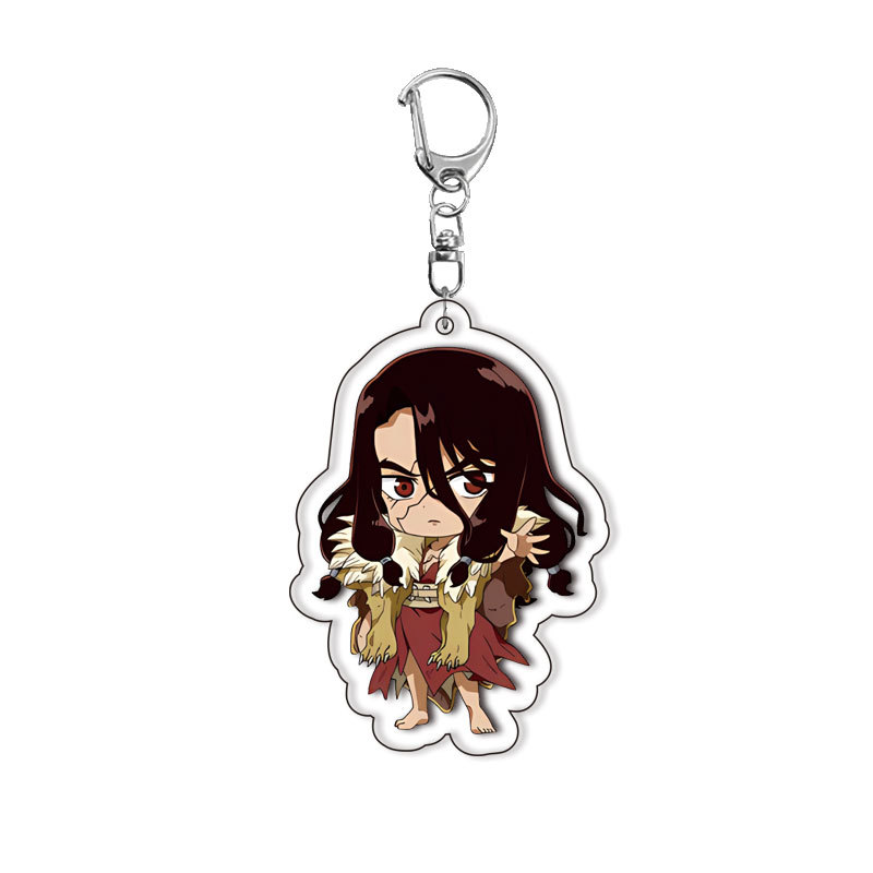 Gantungan Kunci Akrilik Dua Si - Anime Merchandise Keychains ulasan dan harga