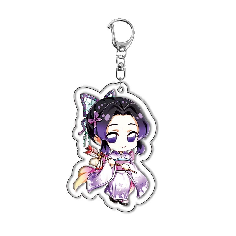 Gantungan Kunci Akrilik Demon  - Anime Merchandise Keychains ulasan dan harga