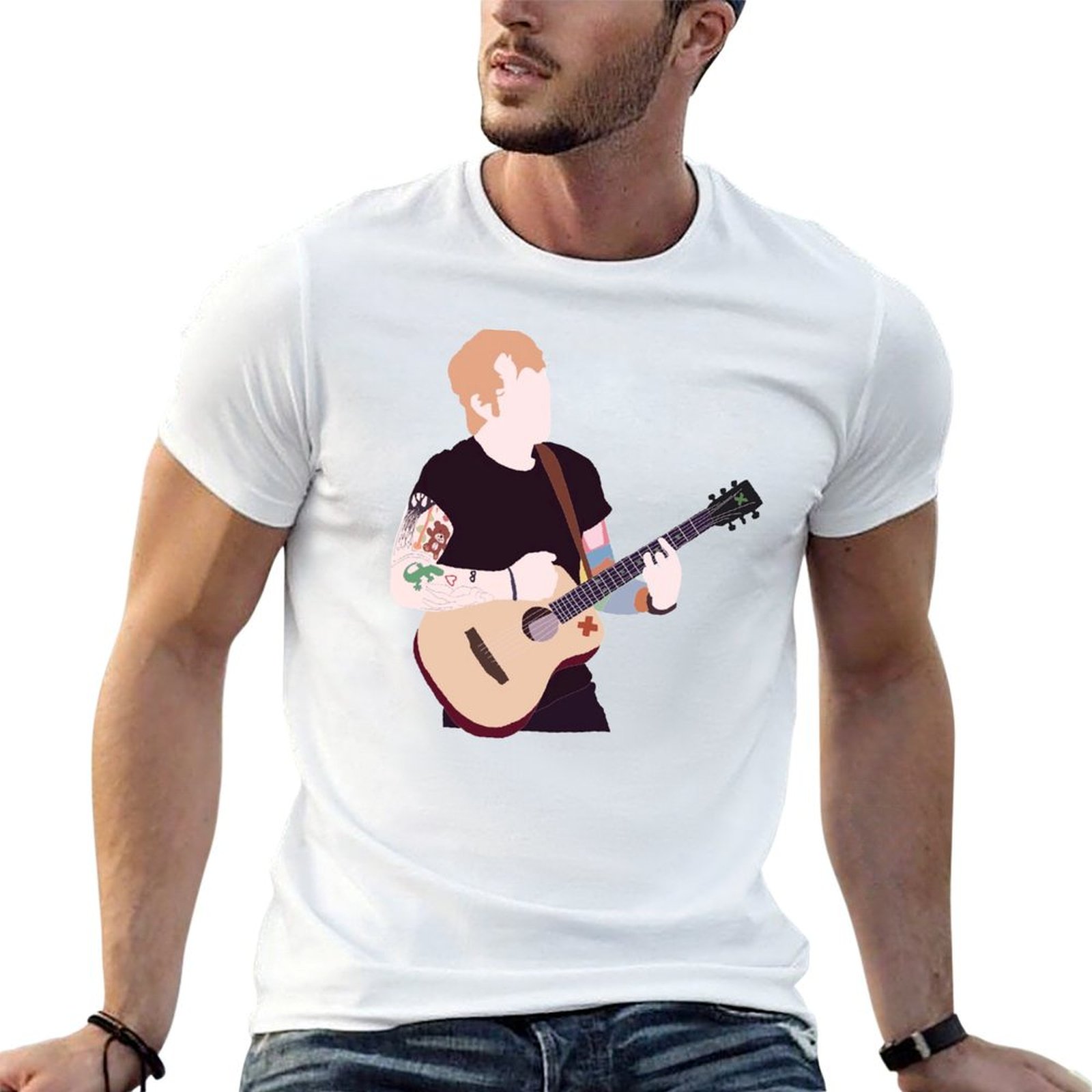 Barang Dagangan Resmi Ed Sheer - Anime Merchandise Shirt ulasan dan harga