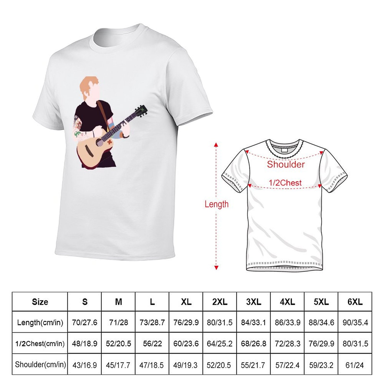 Barang Dagangan Resmi Ed Sheer - Anime Merchandise Shirt ulasan dan harga