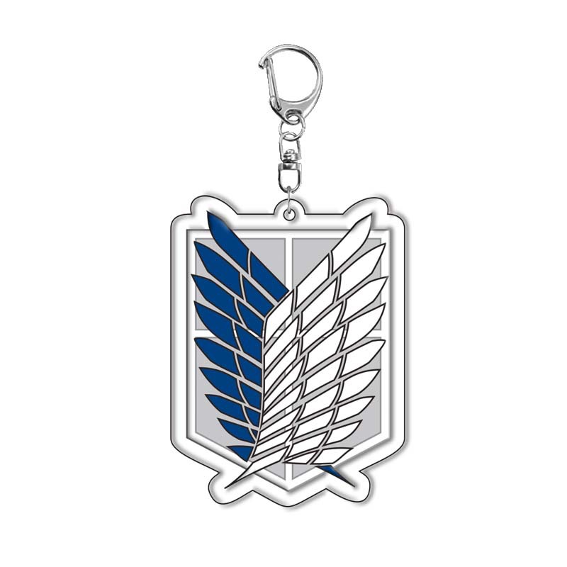 Gantungan Kunci Attack on Tita - Anime Merchandise Keychains ulasan dan harga