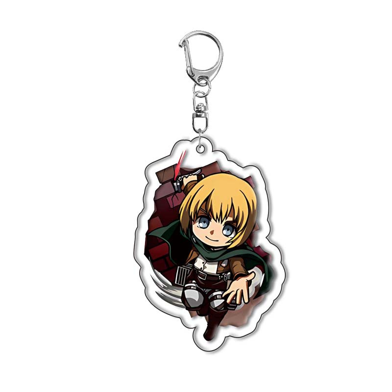 Gantungan Kunci Attack on Tita - Anime Merchandise Keychains ulasan dan harga