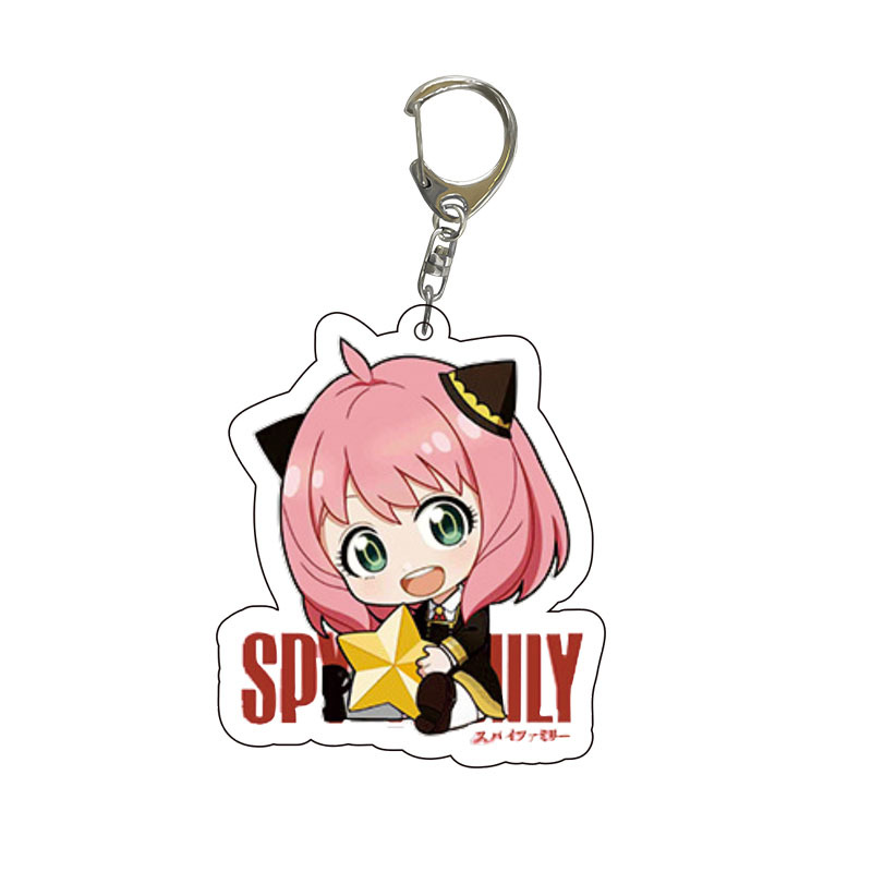 Spy X Family Gantungan Kunci A - Anime Merchandise Keychains ulasan dan harga