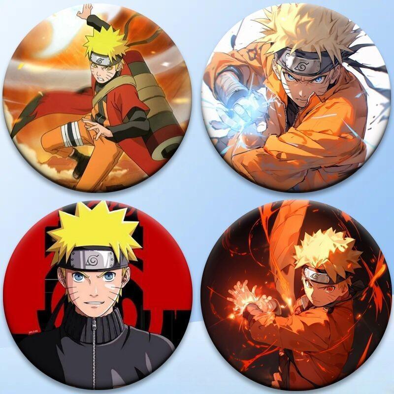 Lencana Anime Naruto 58Mm Bros - Anime Merchandise Naruto ulasan dan harga