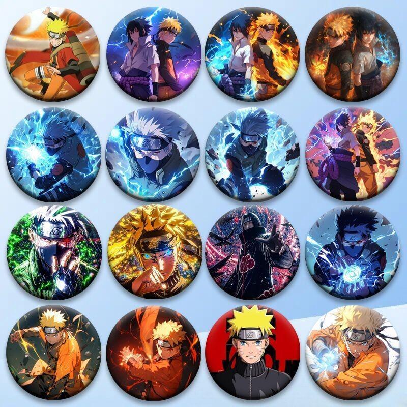Lencana Anime Naruto 58Mm Bros - Anime Merchandise Naruto ulasan dan harga