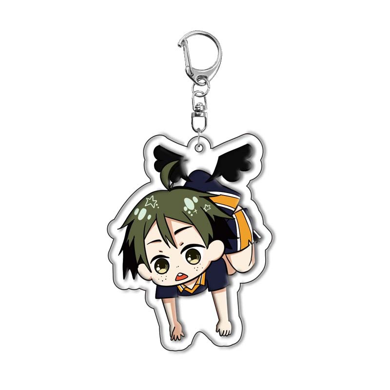 Haikyuu!! Gantungan Kunci Akri - Anime Merchandise Keychains ulasan dan harga