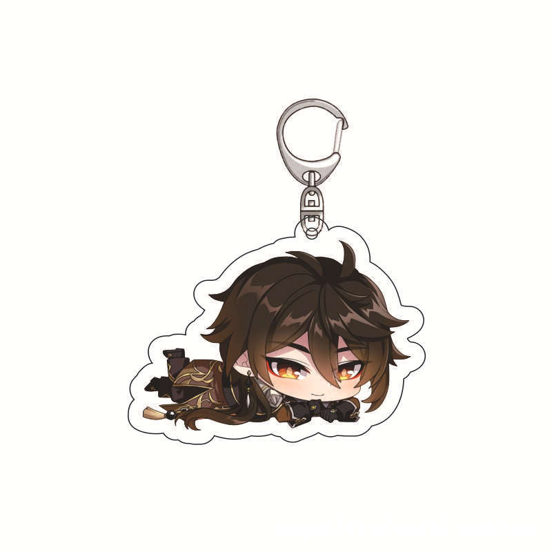 Gantungan Kunci Akrilik Genshi - Anime Merchandise Keychains ulasan dan harga