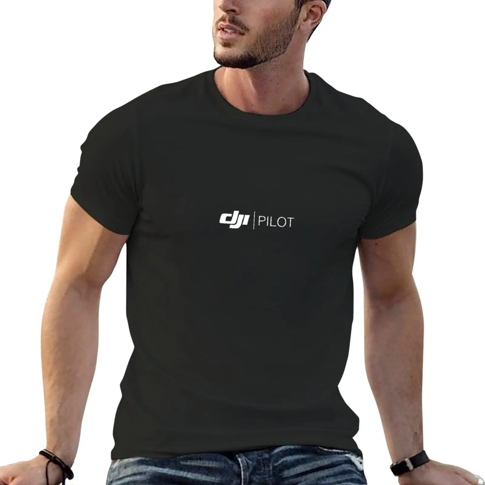 Kaus oblong pria DJI, penjuala - Anime Merchandise Shirt ulasan dan harga