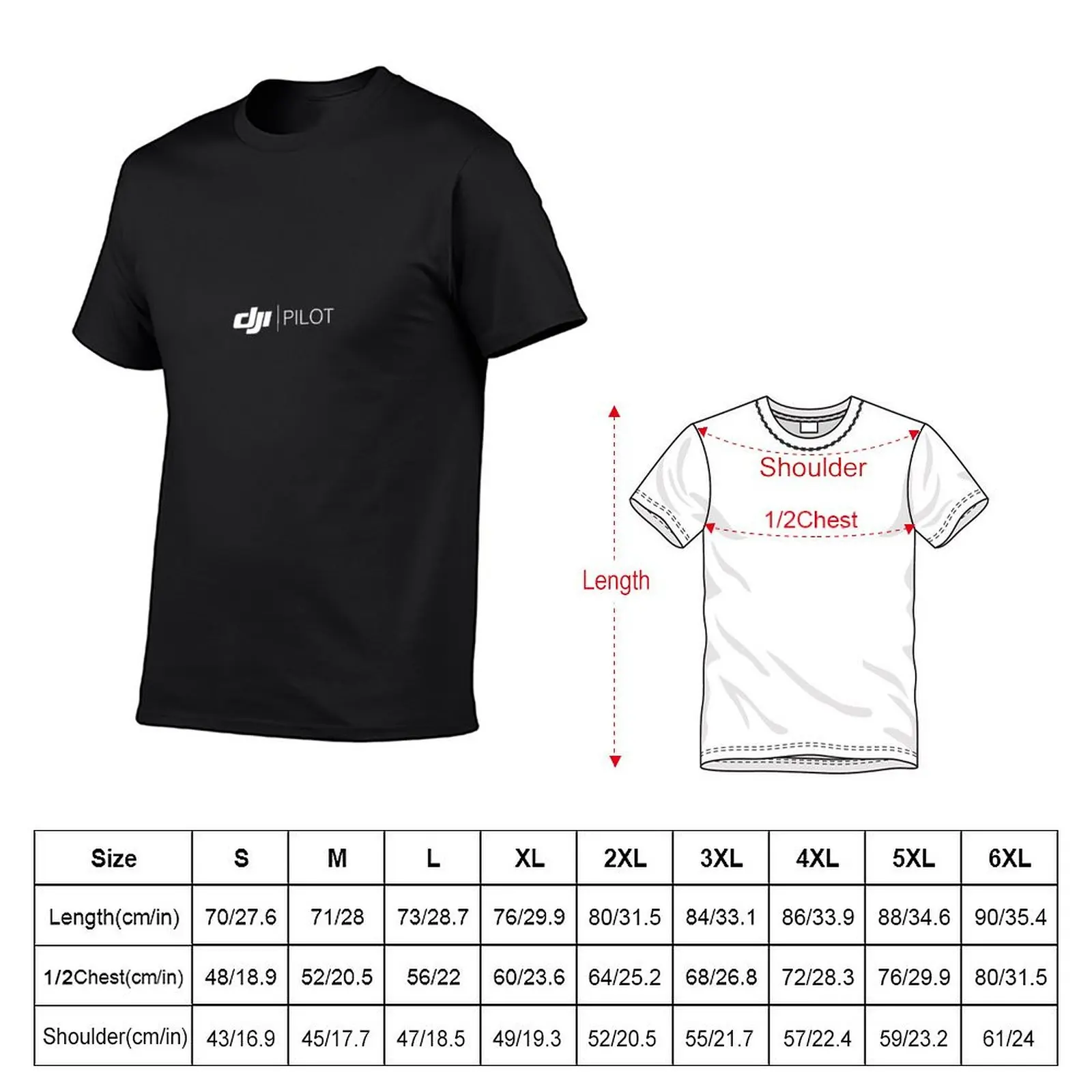 Kaus oblong pria DJI, penjuala - Anime Merchandise Shirt ulasan dan harga