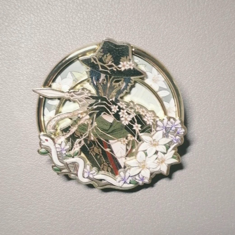Set Pin Enamel Logam Identity  - Anime Merchandise Women ulasan dan harga