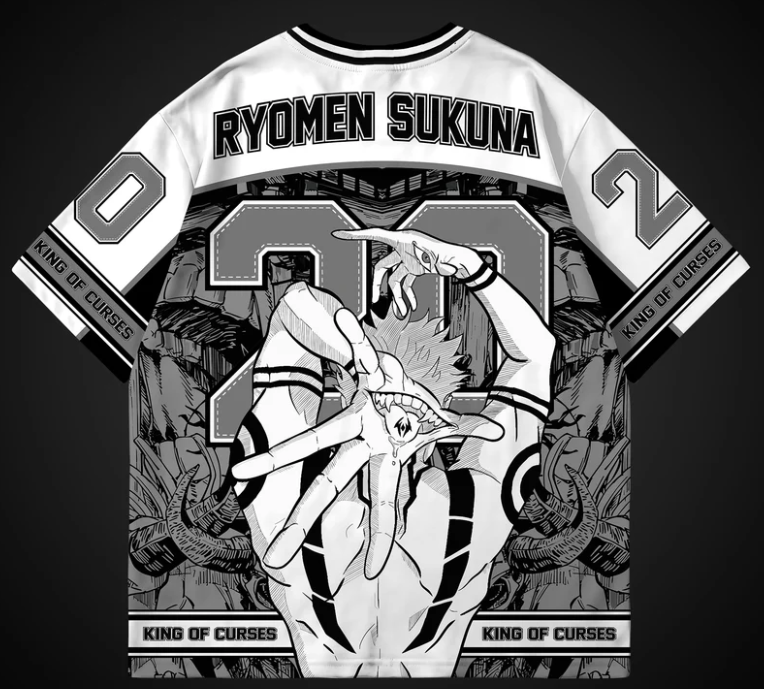 Jersey Jujutsu Kaisen Terbaru  - Anime Merchandise Shirt ulasan dan harga