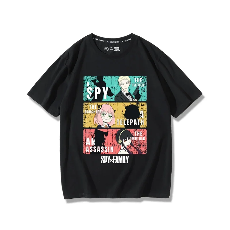 Kaos Cosplay Bertema Spy and F - Anime Merchandise Shirt ulasan dan harga