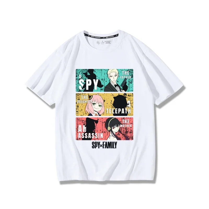 Kaos Cosplay Bertema Spy and F - Anime Merchandise Shirt ulasan dan harga